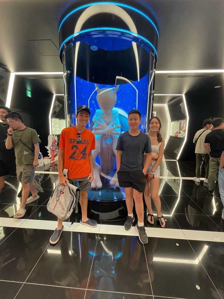 At the Pokémon Center in Tokyo